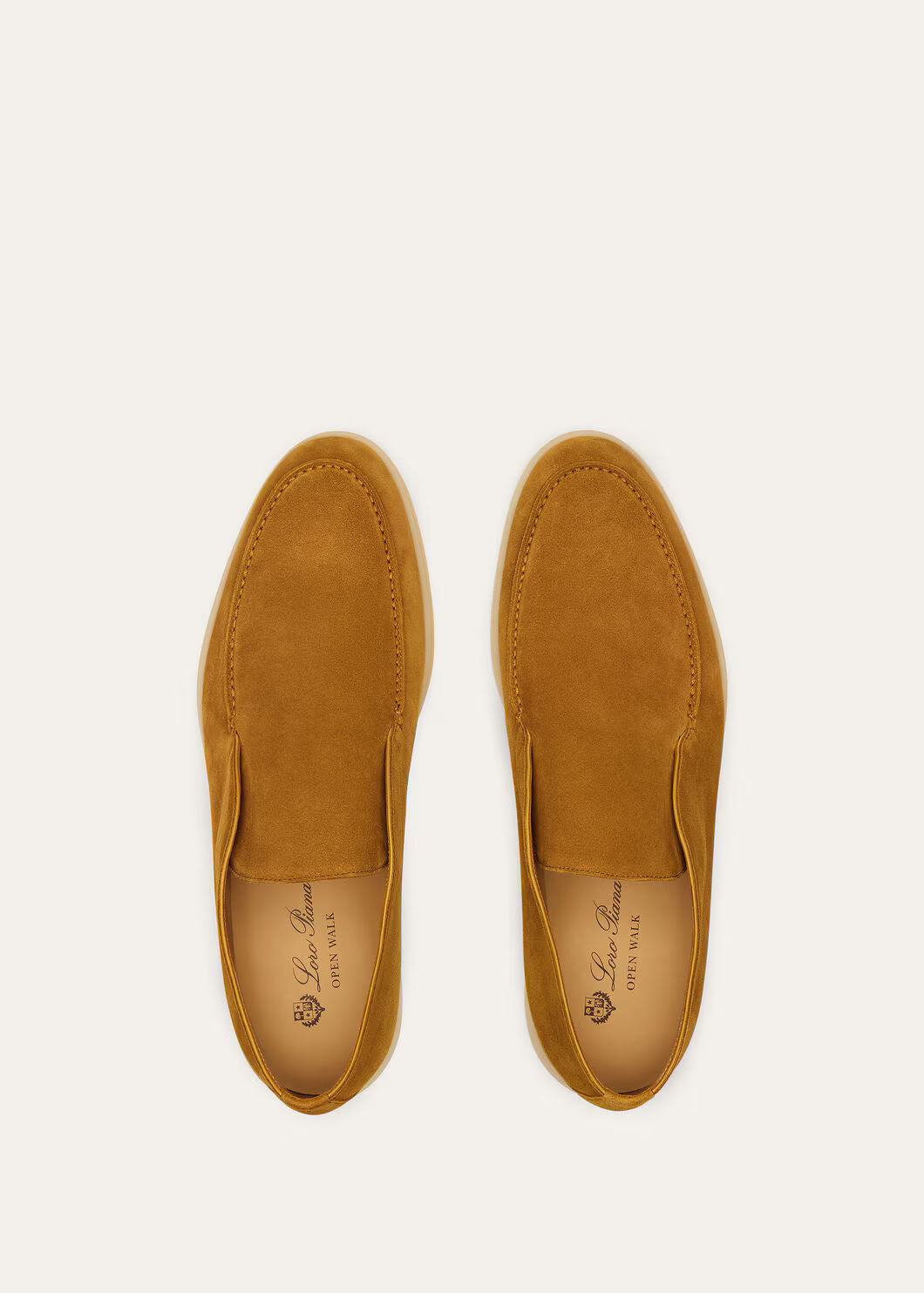 LoroPiana Open Walk Ankle Boot Dark Saffron