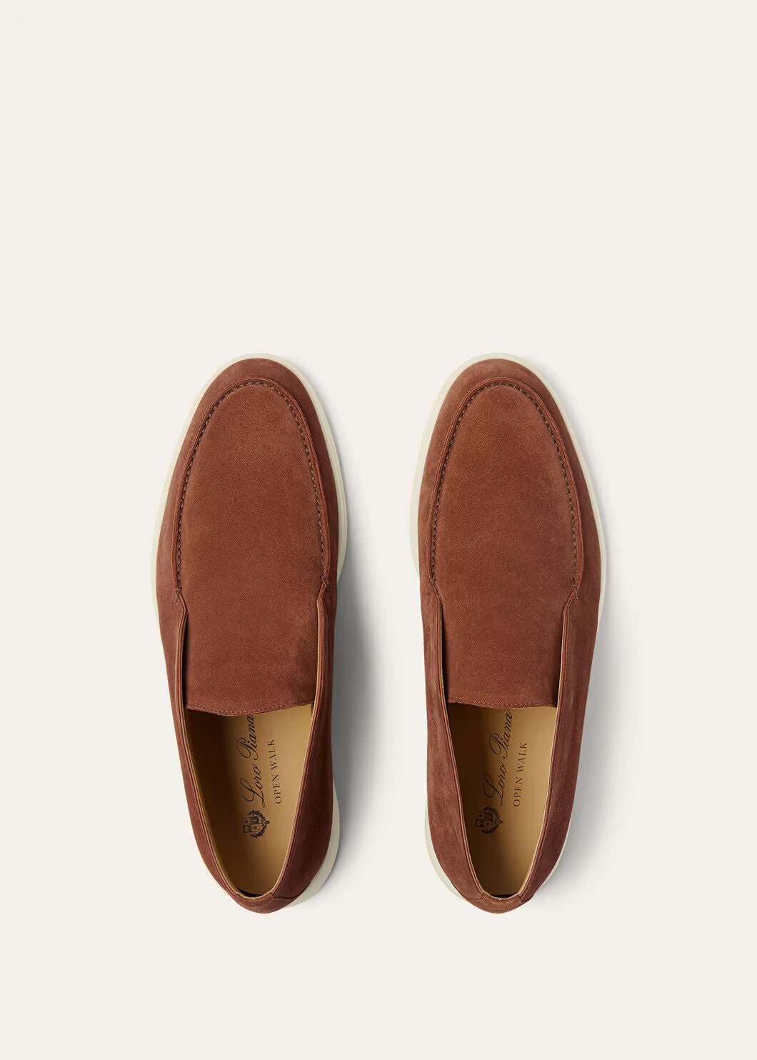 LoroPiana Open Walk Ankle Boot Brown Whiskey