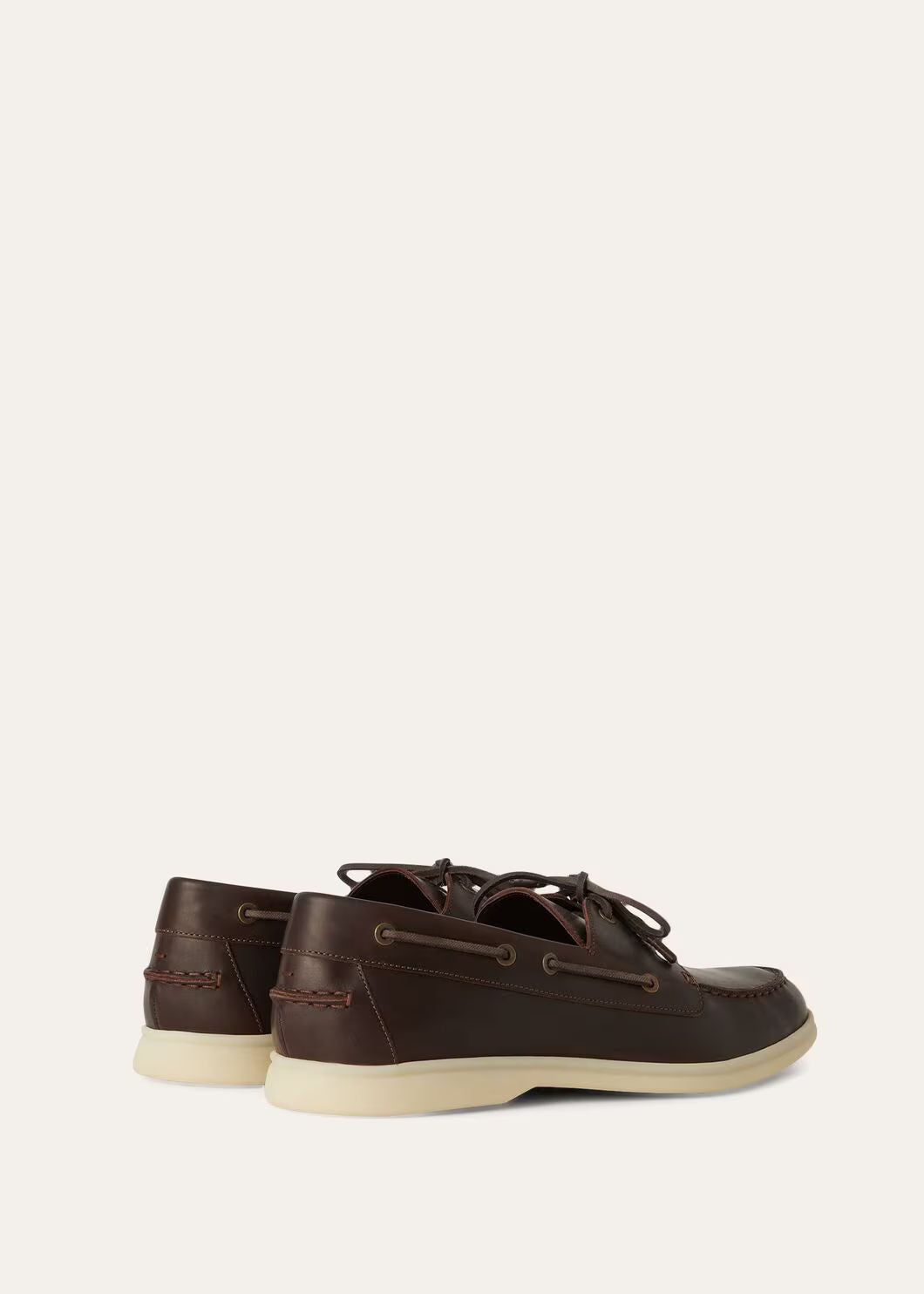 LoroPiana Sea-Sail Walk Loafer Light Chocolate