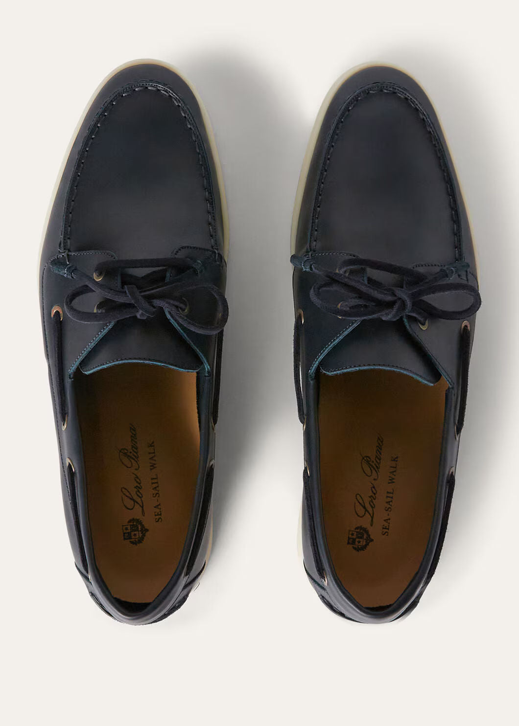 LoroPiana Sea-Sail Walk Loafer Petrolio