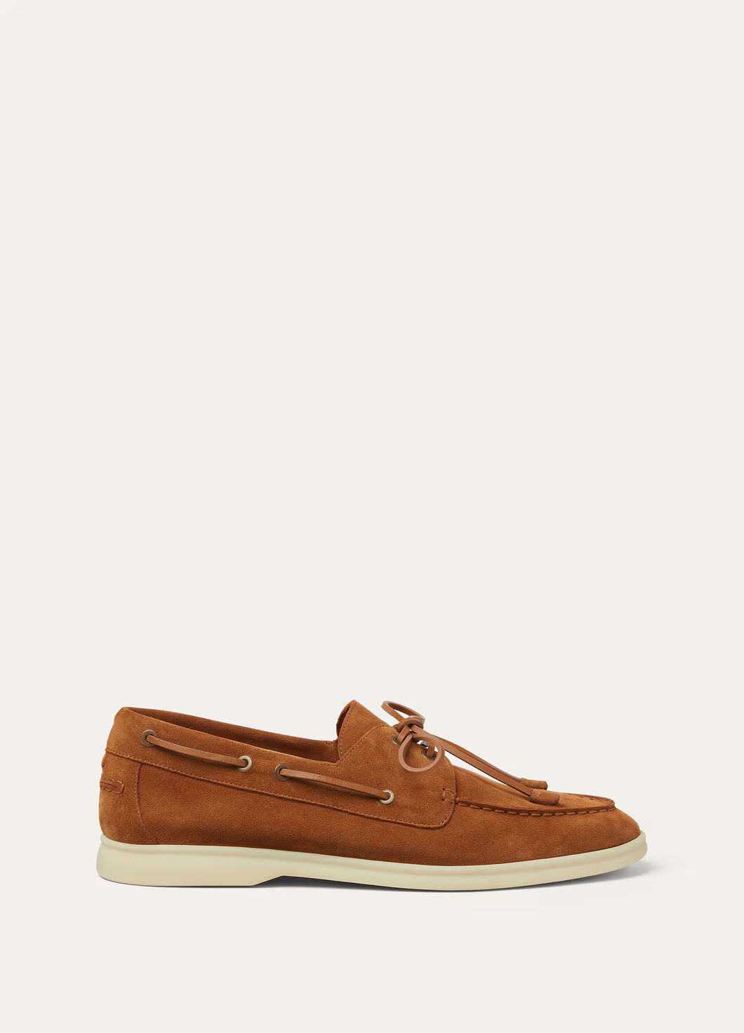 LoroPiana Sea-Sail Walk Loafer Cocoa