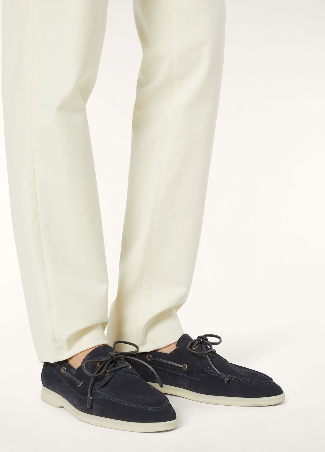 LoroPiana Sea-Sail Walk Loafer Blue Navy