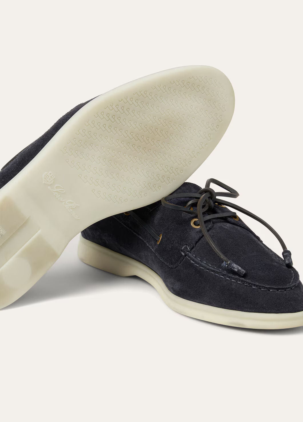 LoroPiana Sea-Sail Walk Loafer Blue Navy