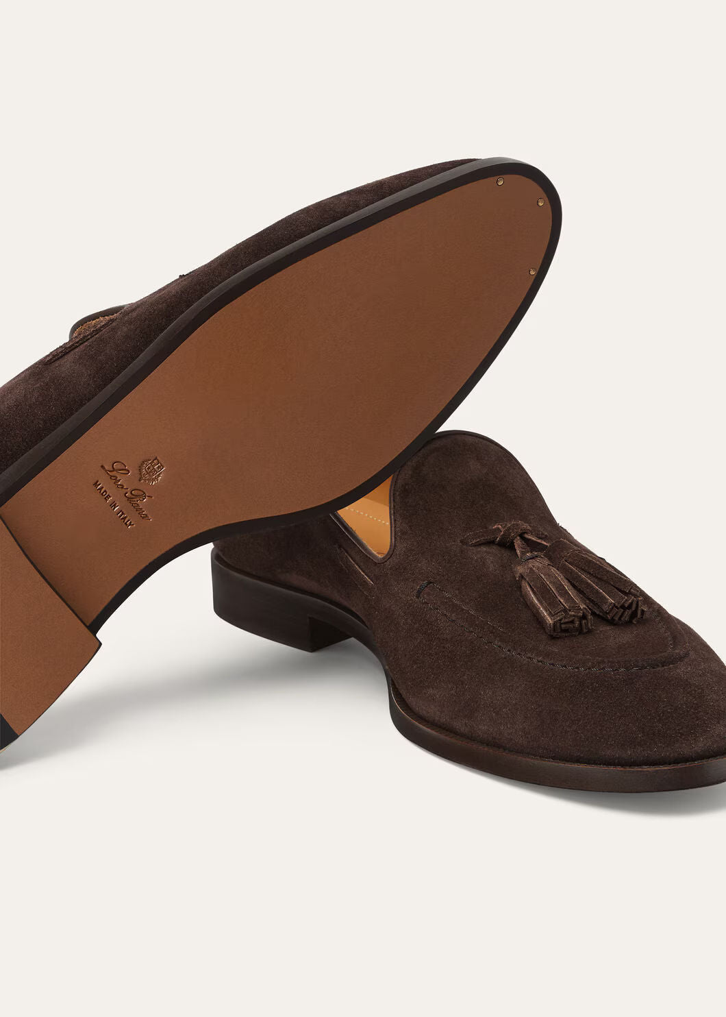 LoroPiana Serge Walk Loafer Chocolate