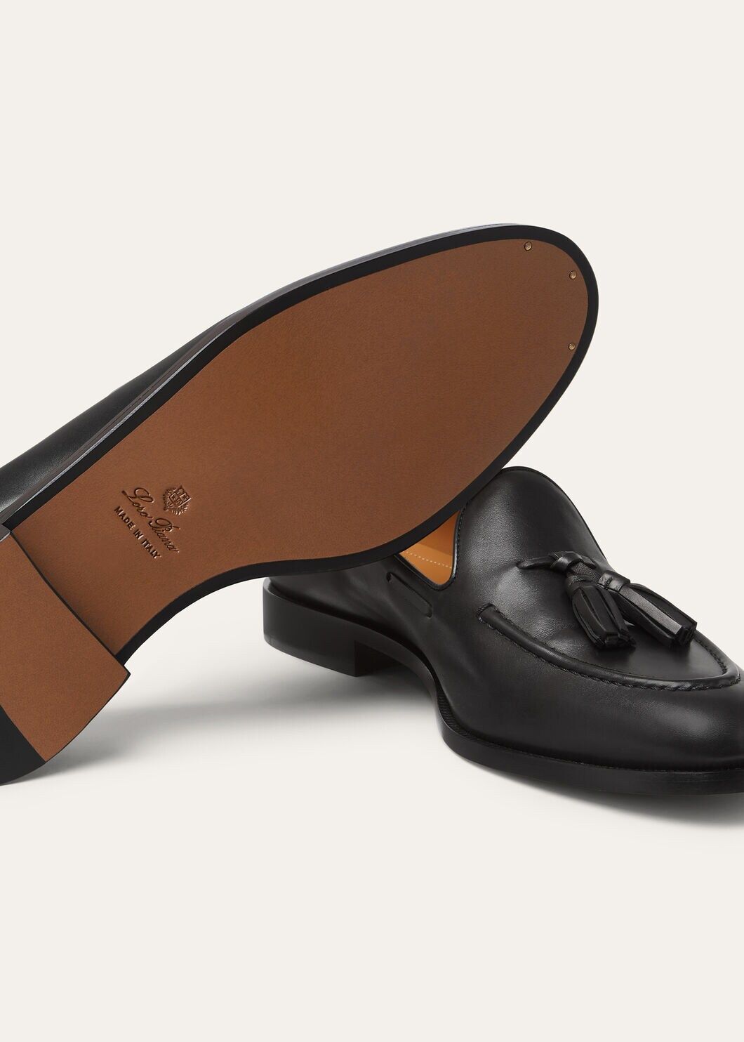 LoroPiana Serge Walk Loafer Black