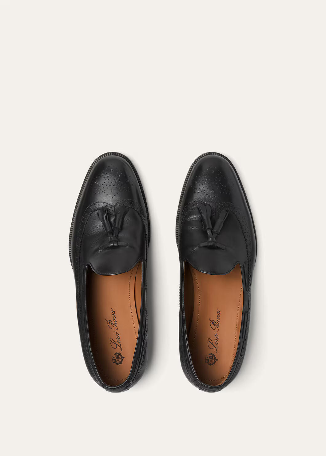 LoroPiana Serge Walk Loafer Black