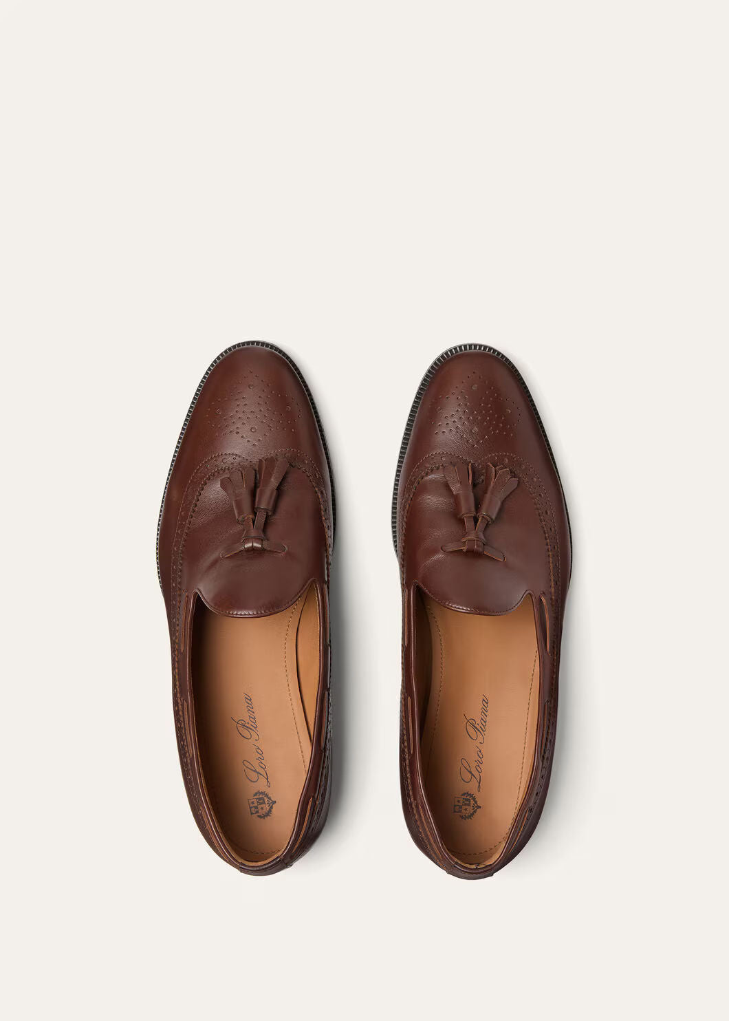 LoroPiana Serge Walk Loafer Cuoio Inglese