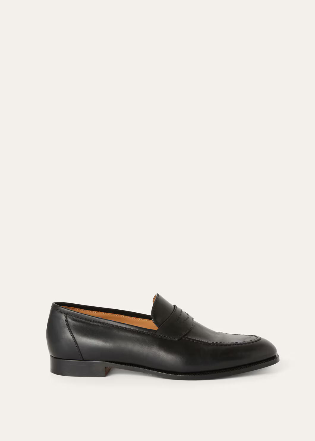 LoroPiana Sergio Loafer Black