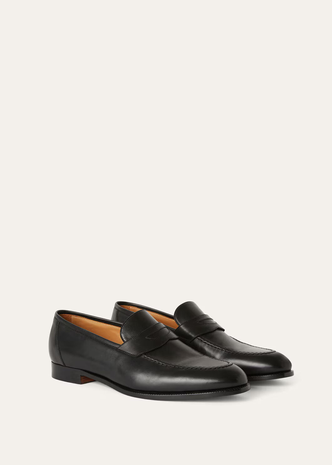 LoroPiana Sergio Loafer Black