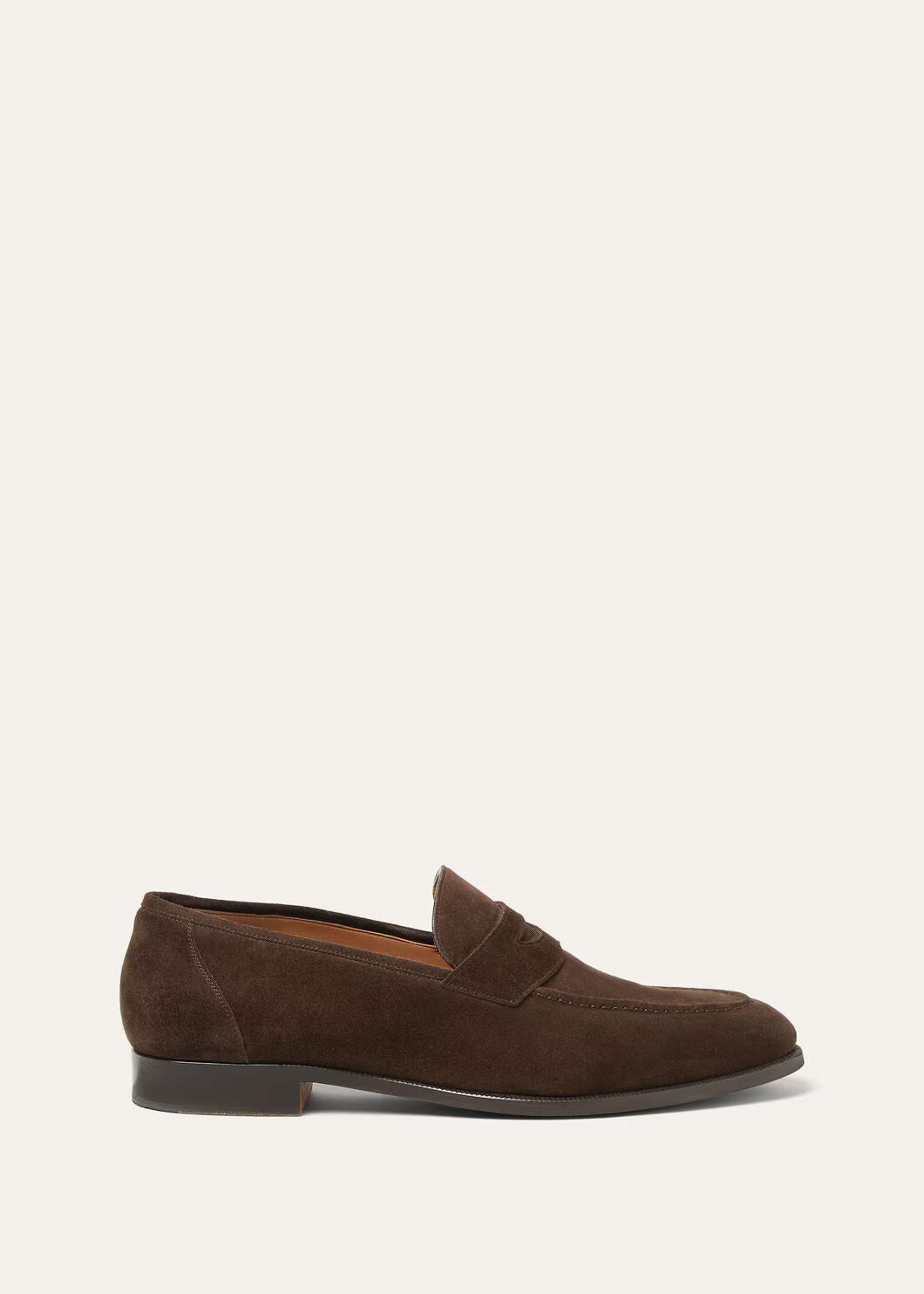 LoroPiana Sergio Loafer Chocolate