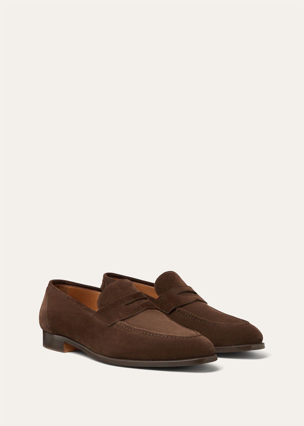 LoroPiana Sergio Loafer Chocolate
