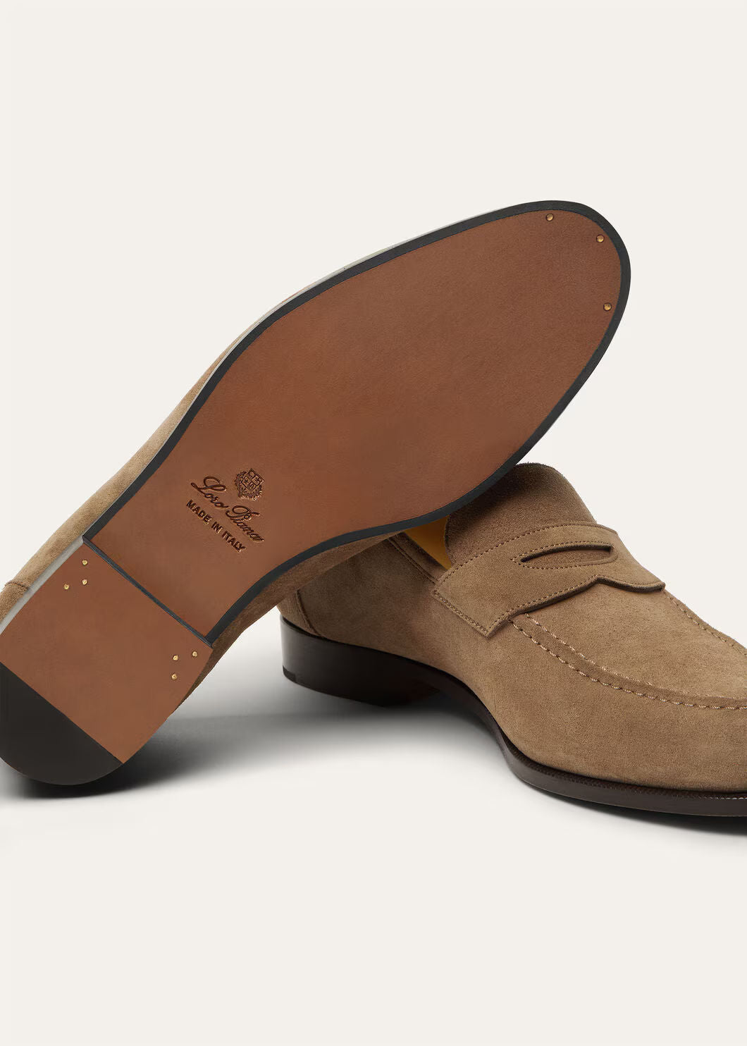 LoroPiana Sergio Loafer Dusk