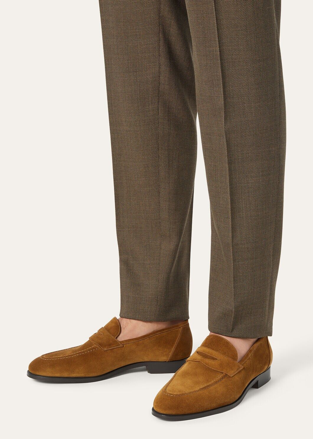 LoroPiana Sergio Loafer Tan