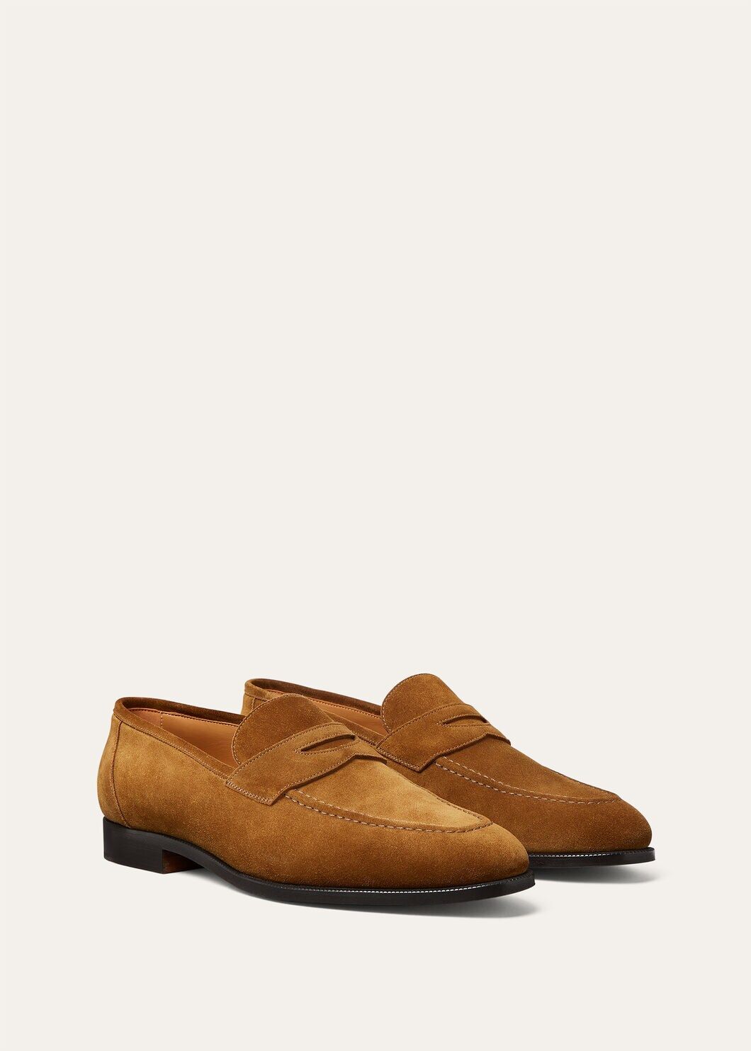 LoroPiana Sergio Loafer Tan