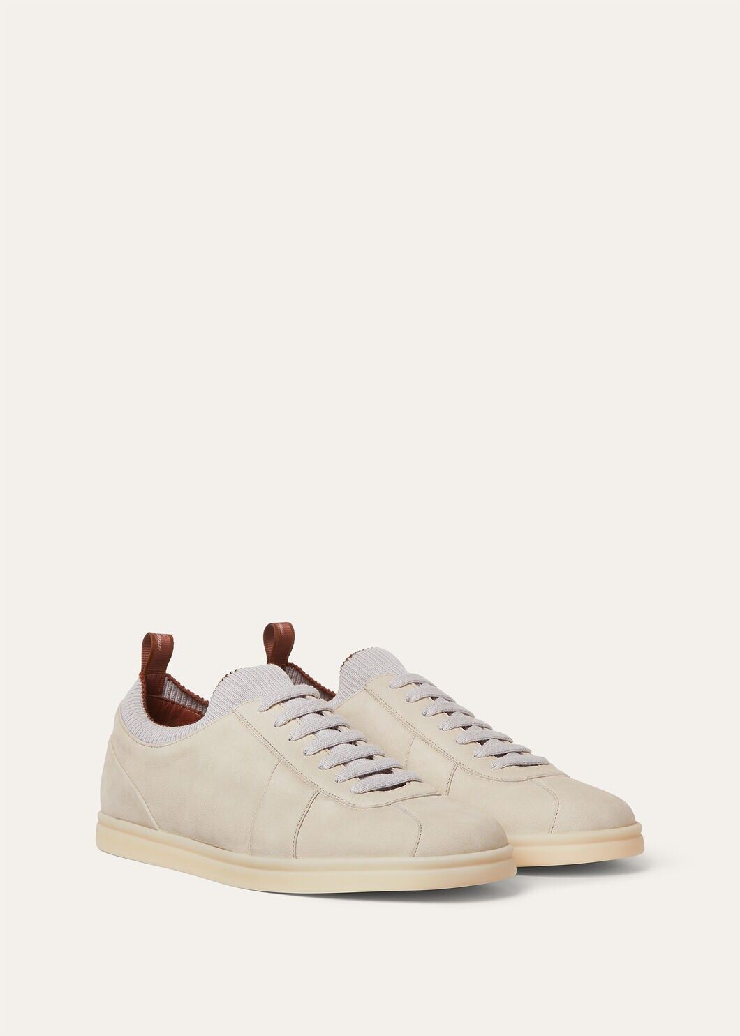 LoroPiana Soho 2.0 Walk Sneaker Almond