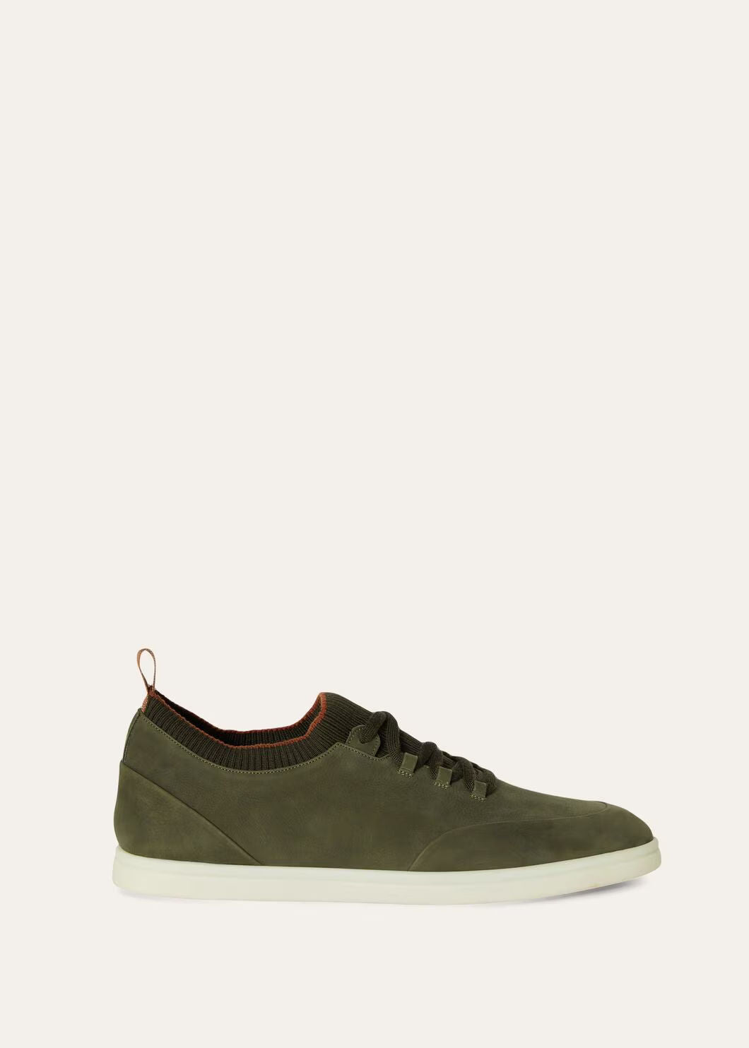 LoroPiana Soho Walk Sneaker Very Dark Green