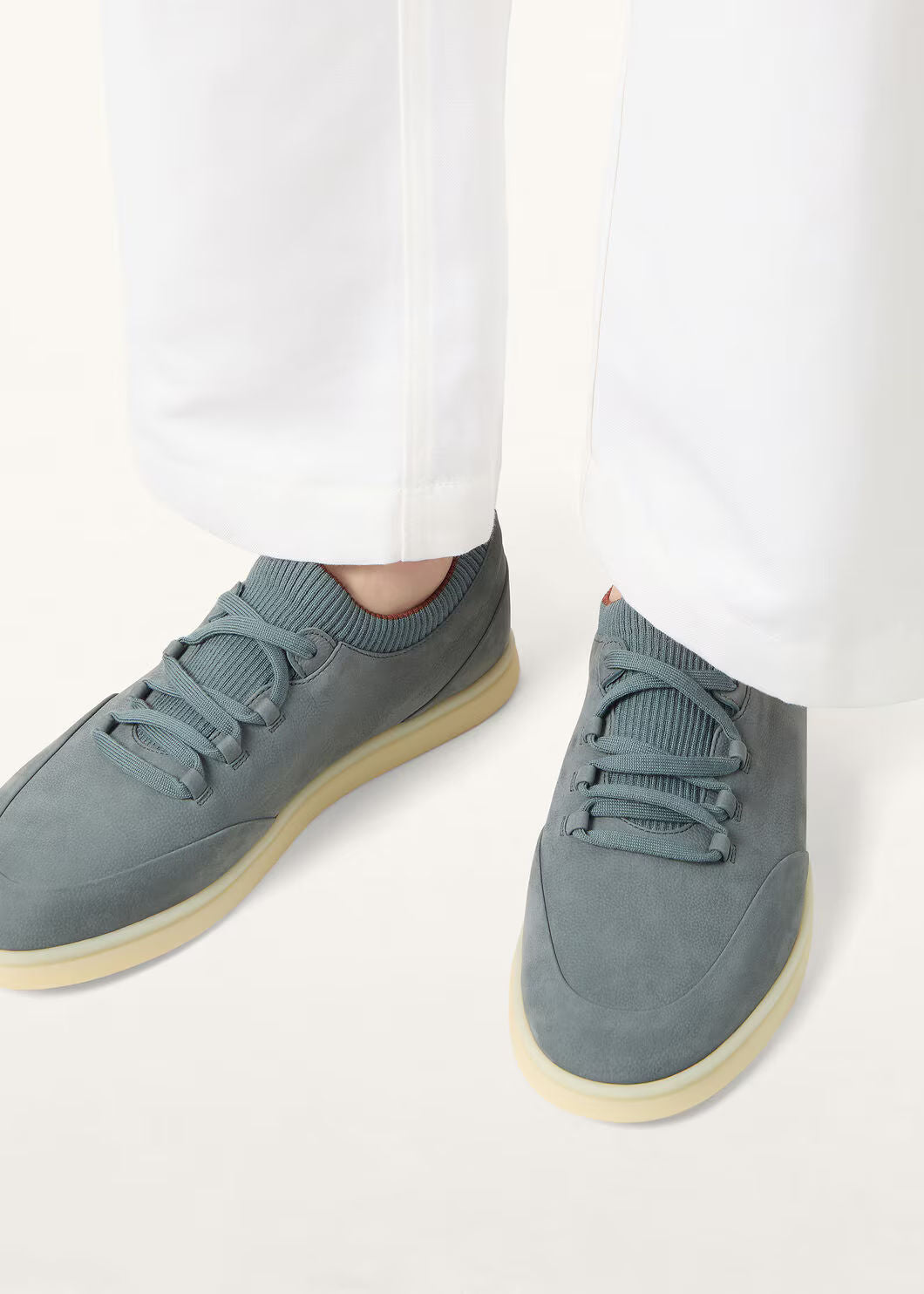 LoroPiana Soho Walk Sneaker Lake