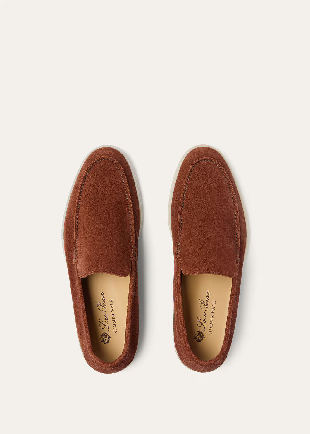 LoroPiana Summer Walk Loafer Brown Whiskey