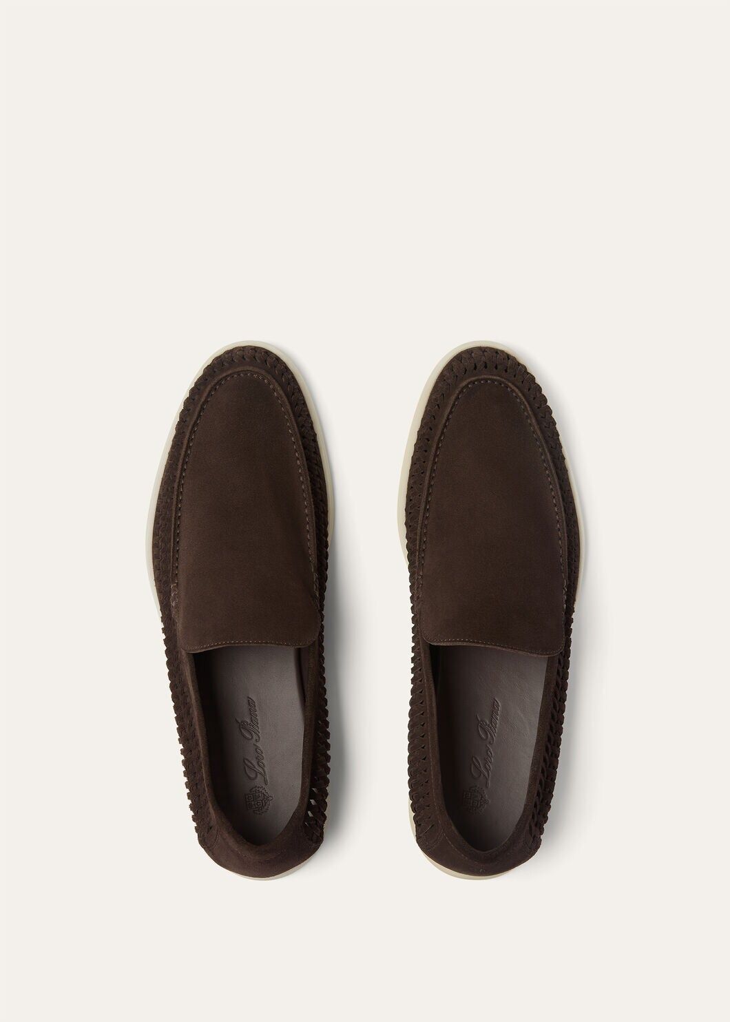 LoroPiana Summer Walk Loafer Chocolate