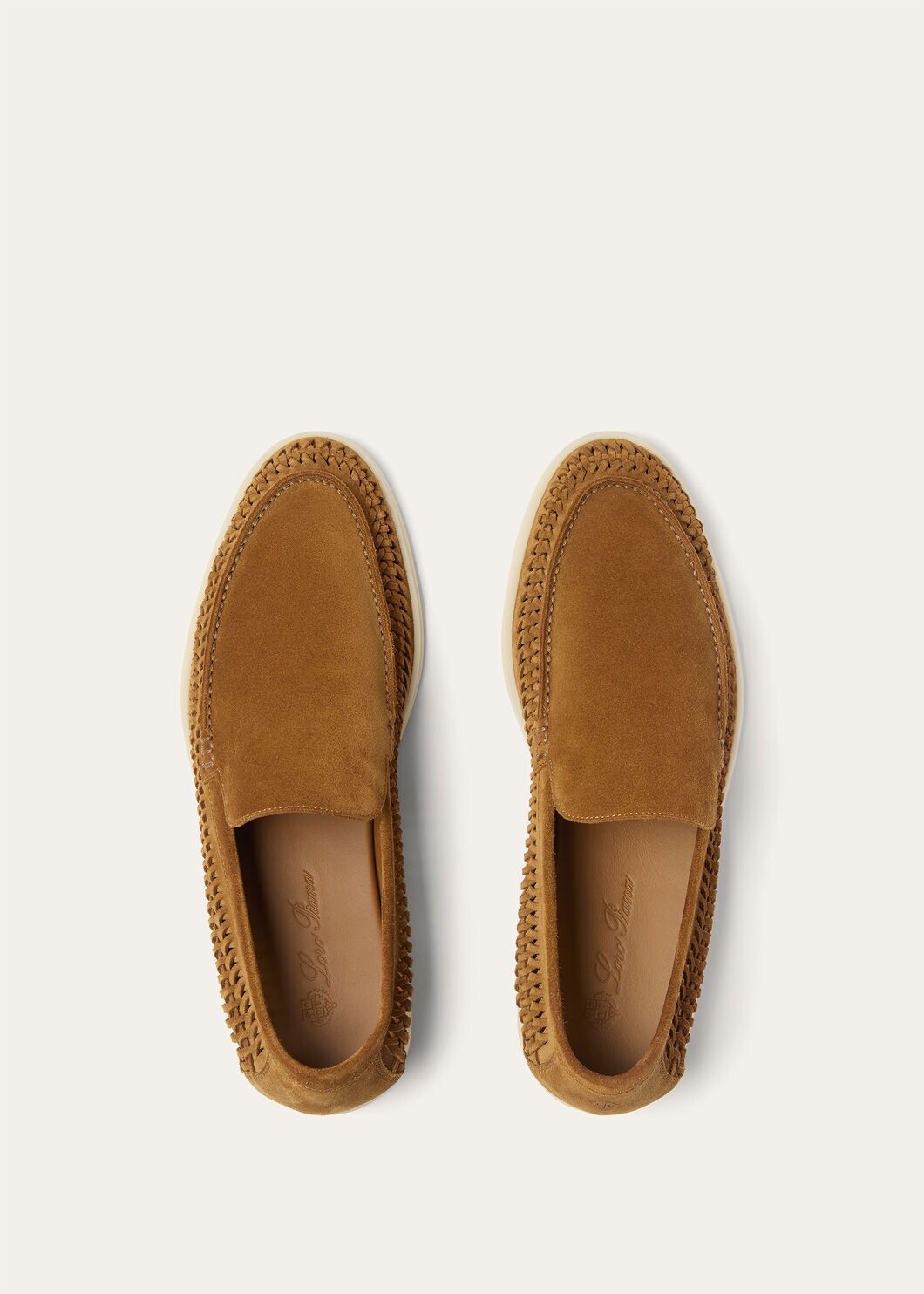 LoroPiana Summer Walk Loafer Tan