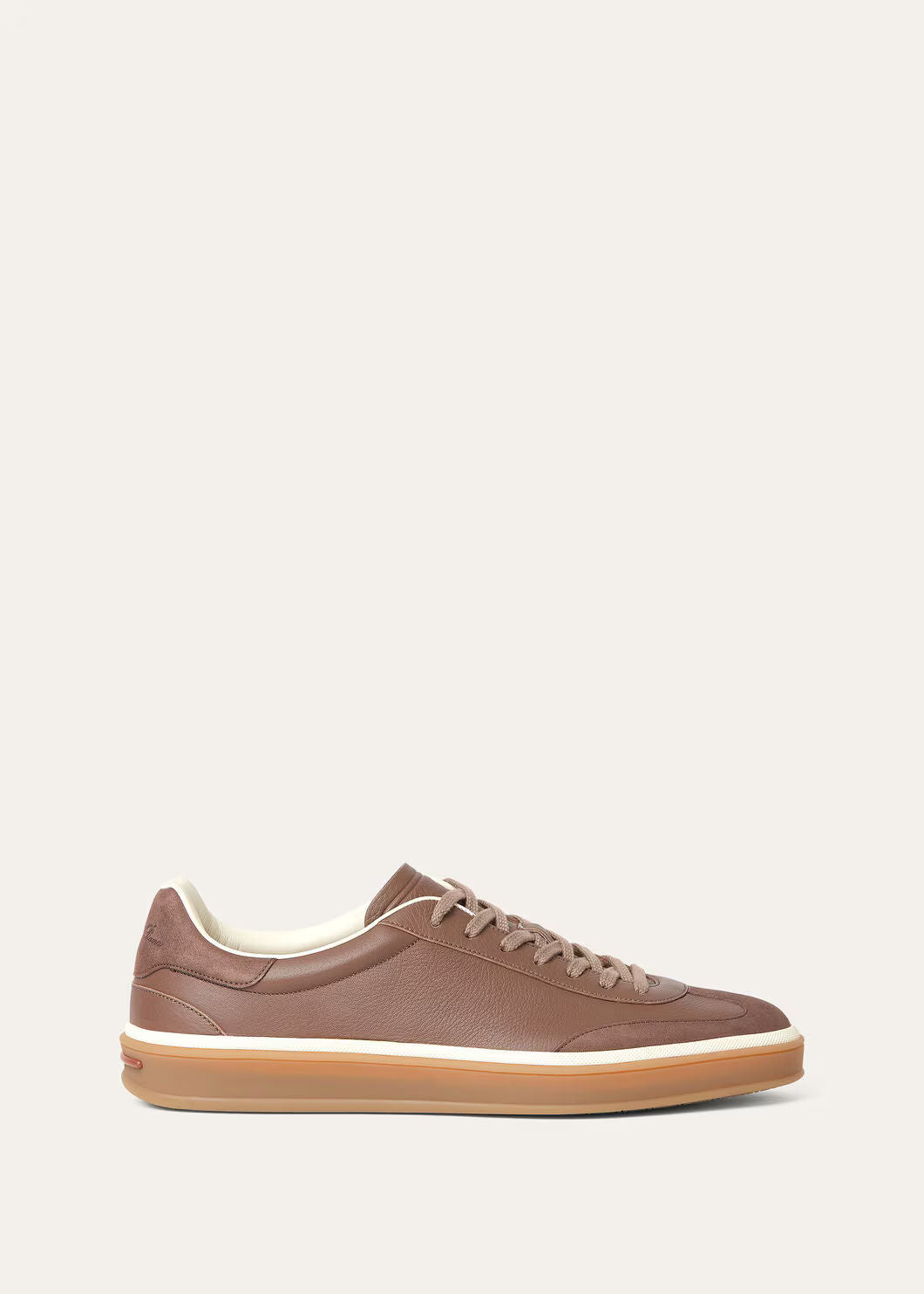 LoroPiana Tennis Walk Sneaker Grey Taupe