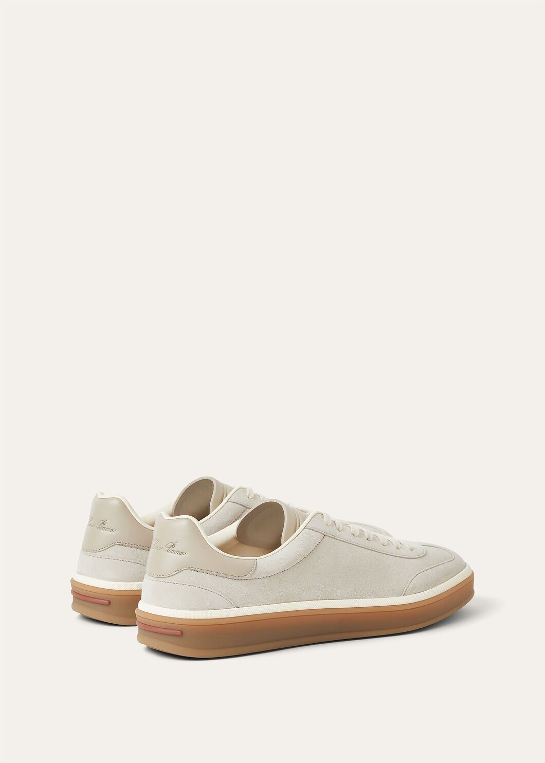 LoroPiana Tennis Walk Sneaker Pearl Powder