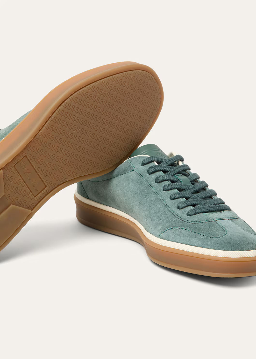 LoroPiana Tennis Walk Sneaker Pine Cloud