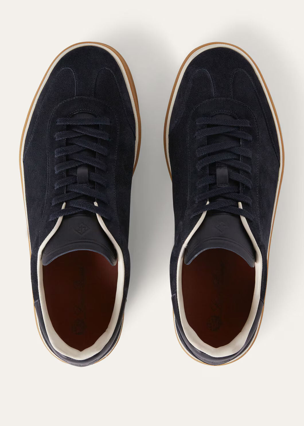 LoroPiana Tennis Walk Sneaker Blue Navy