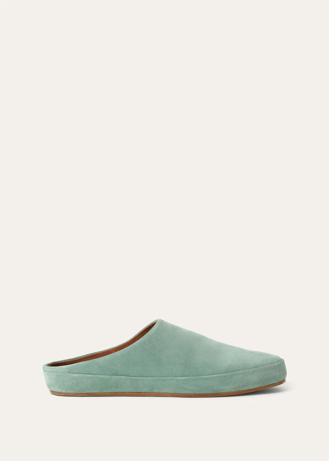 LoroPiana Tomori Walk Mule Pine Cloud