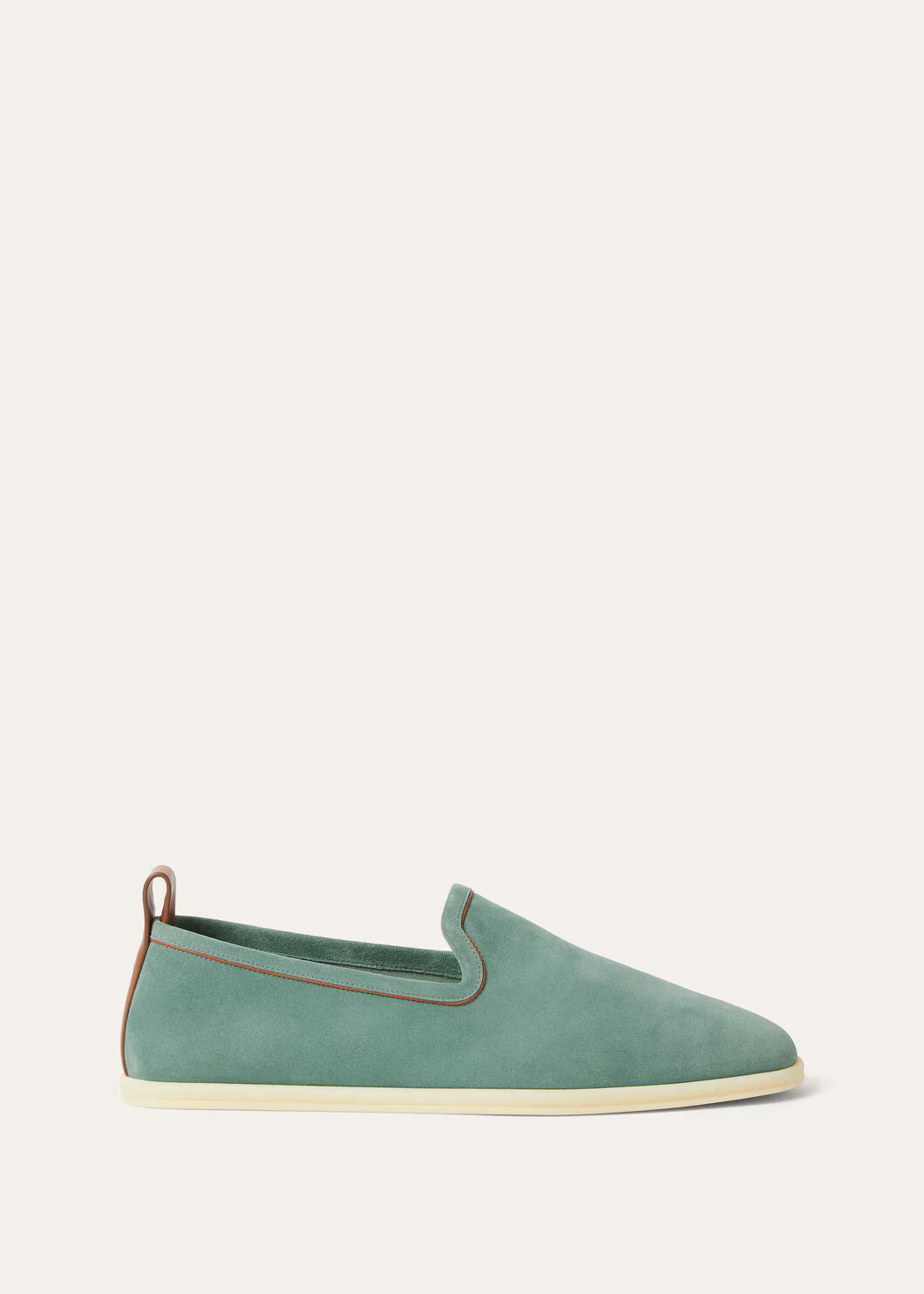 LoroPiana Venice Walk Loafer Pine Cloud
