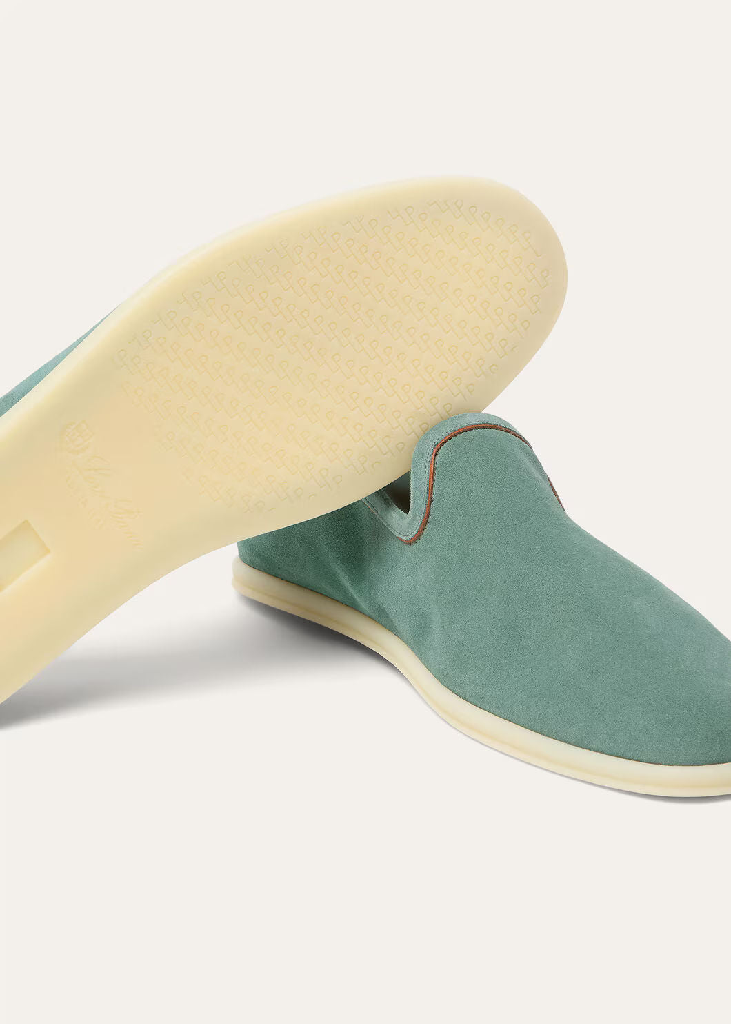 LoroPiana Venice Walk Loafer Pine Cloud