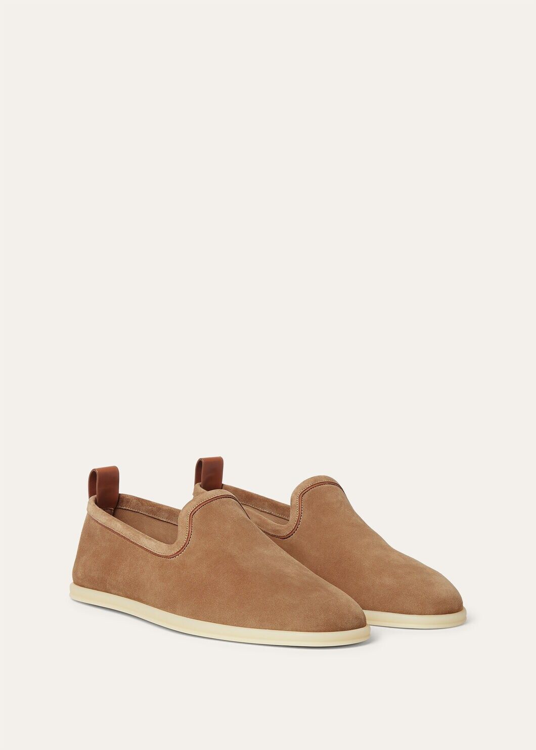 LoroPiana Venice Walk Loafer Dark Birch