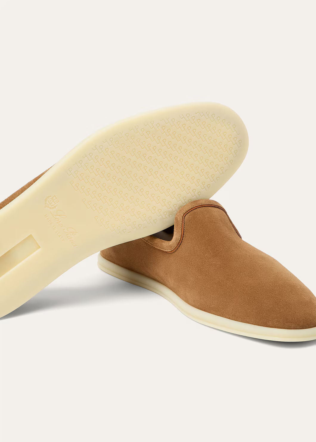 LoroPiana Venice Walk Loafer Light Sand Dune