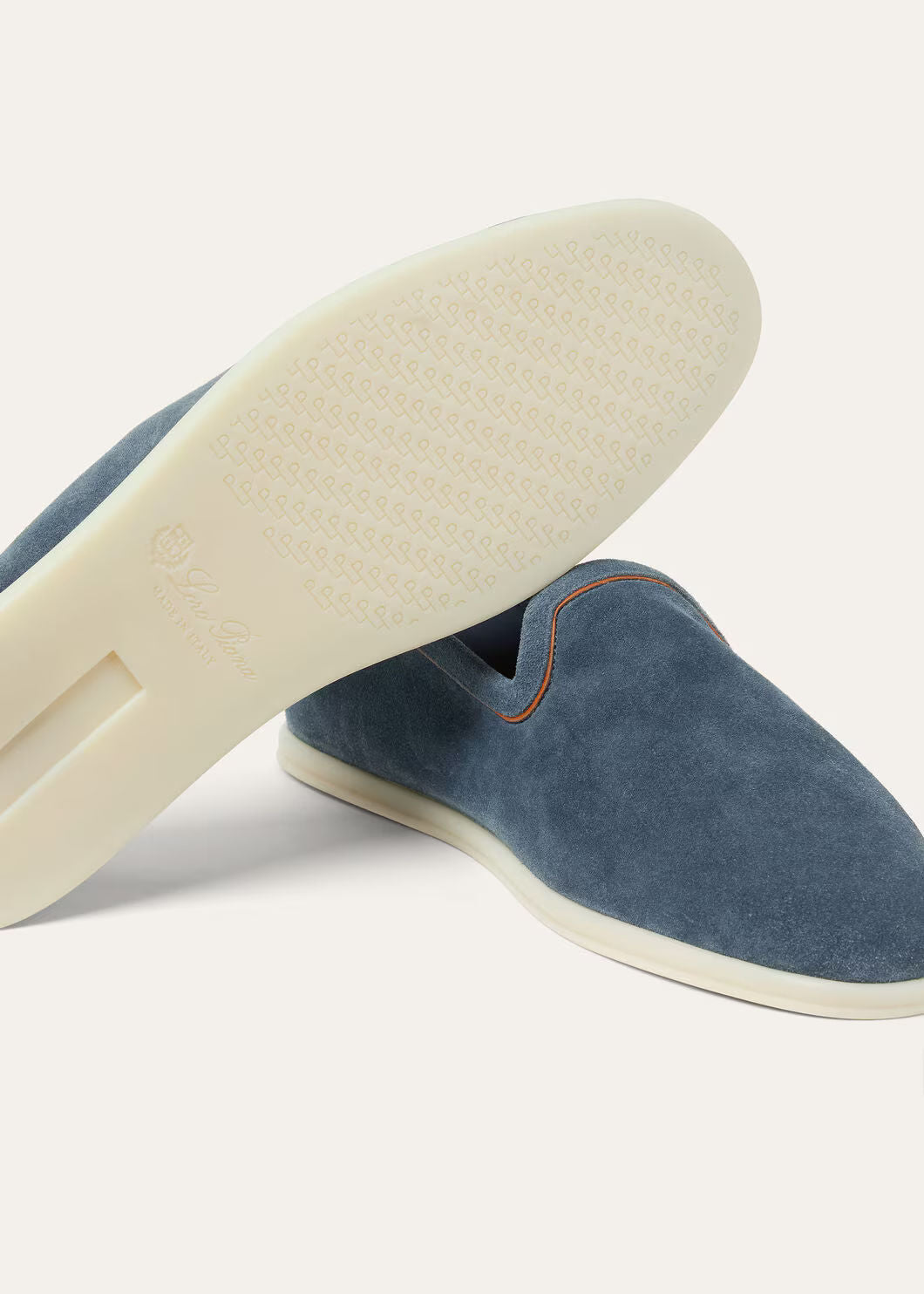 LoroPiana Venice Walk Loafer Black Figs
