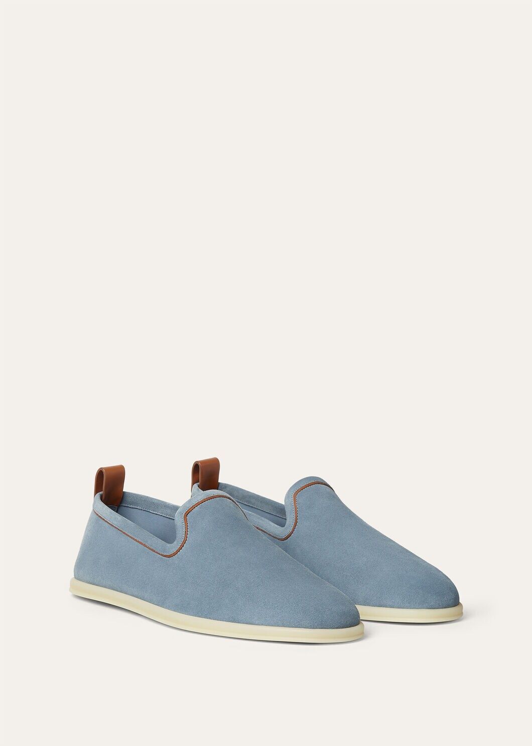 LoroPiana Venice Walk Loafer Brisk Blue