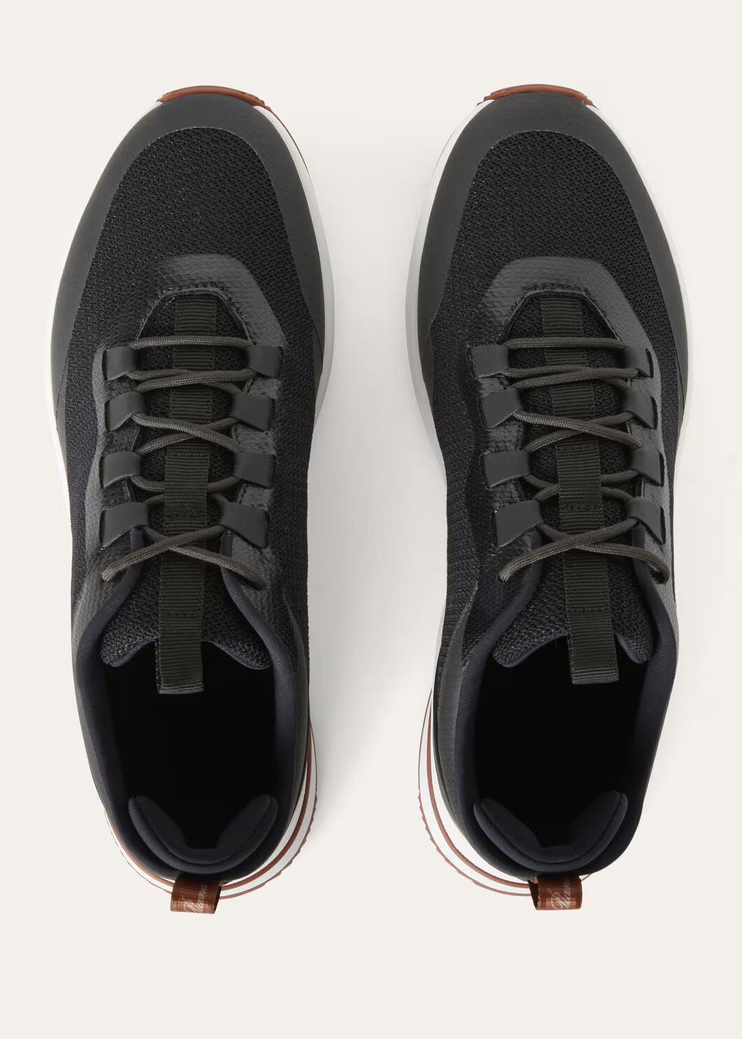 LoroPiana Week End Walk Sneaker Black