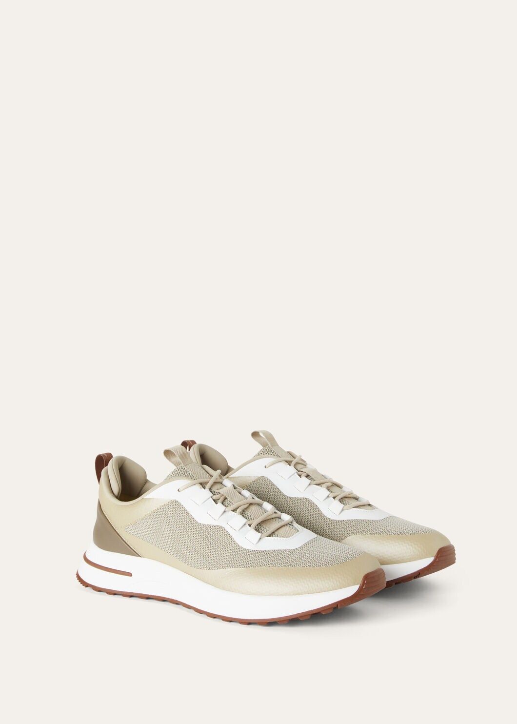 LoroPiana Week End Walk Sneaker Desert Beige
