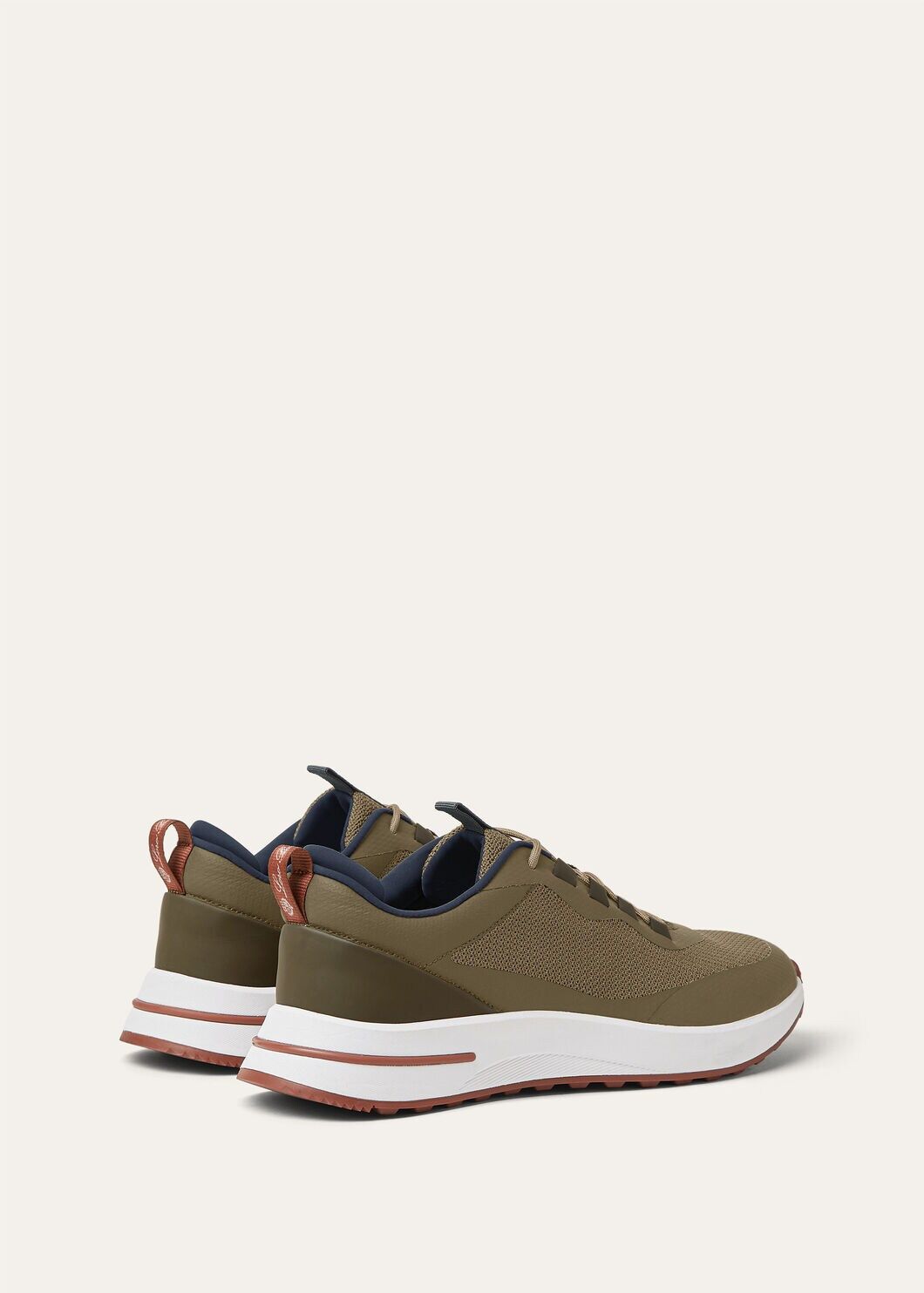 LoroPiana Week End Walk Sneaker Baobab