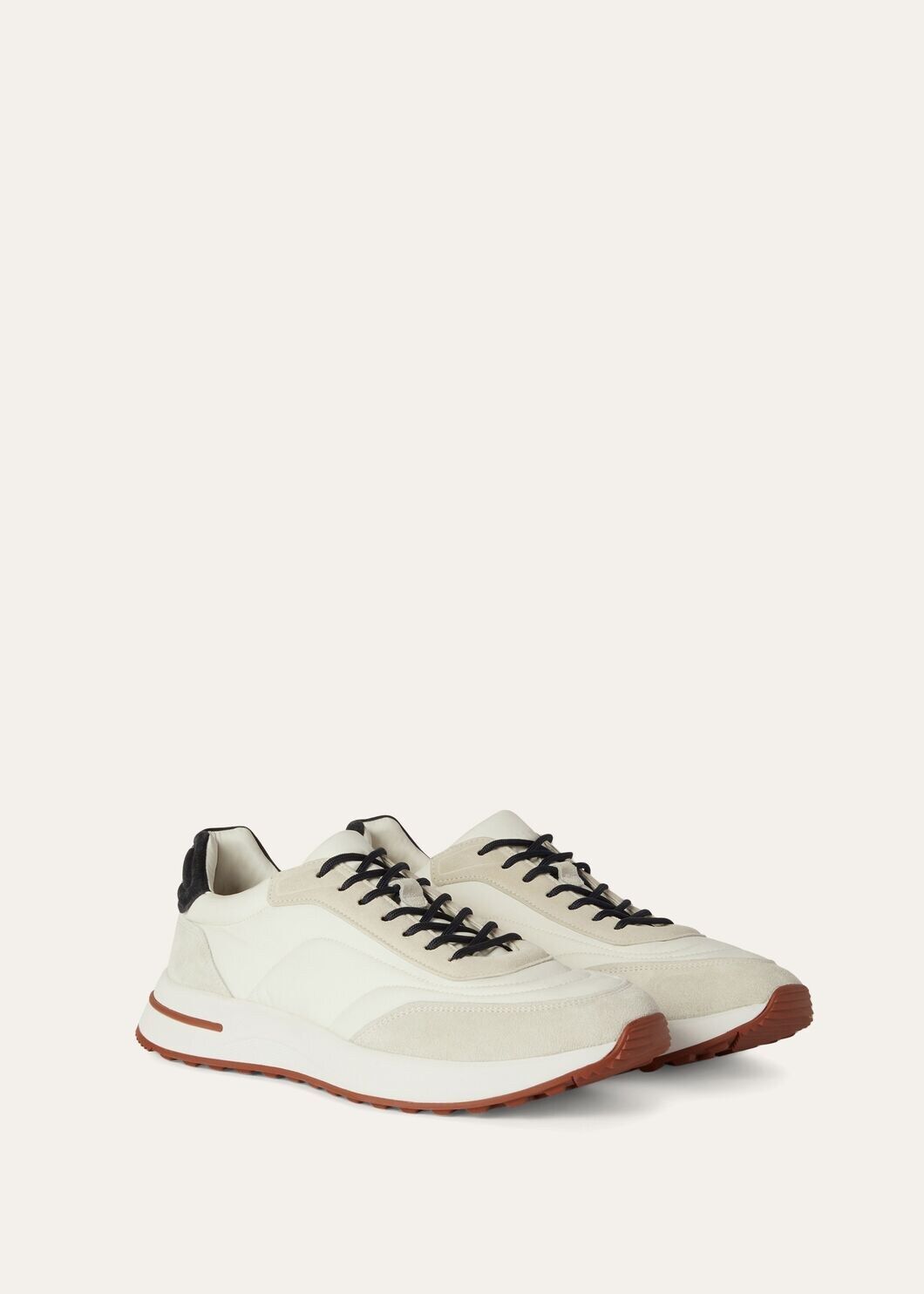 LoroPiana Week End Walk Sneaker White
