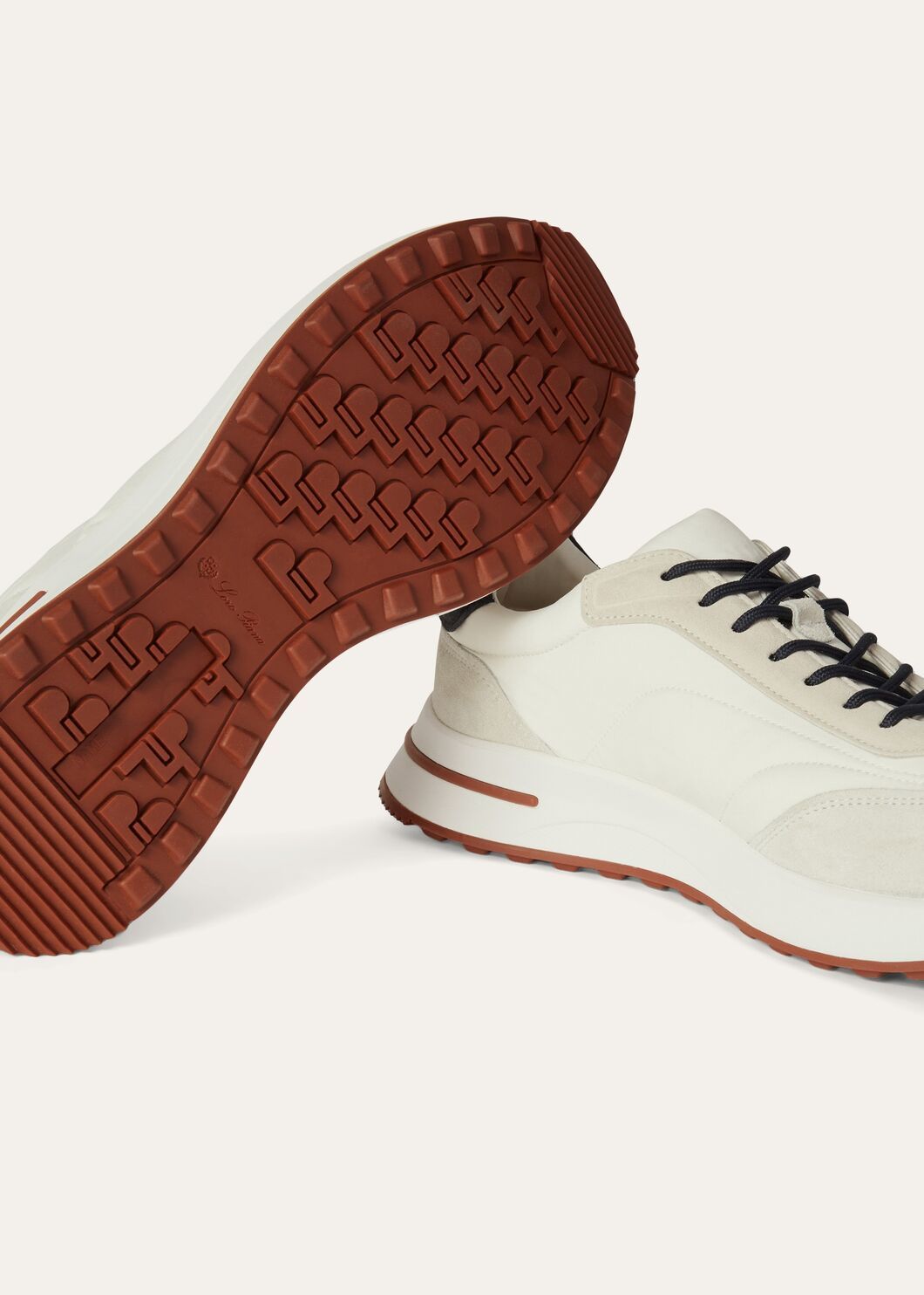 LoroPiana Week End Walk Sneaker White