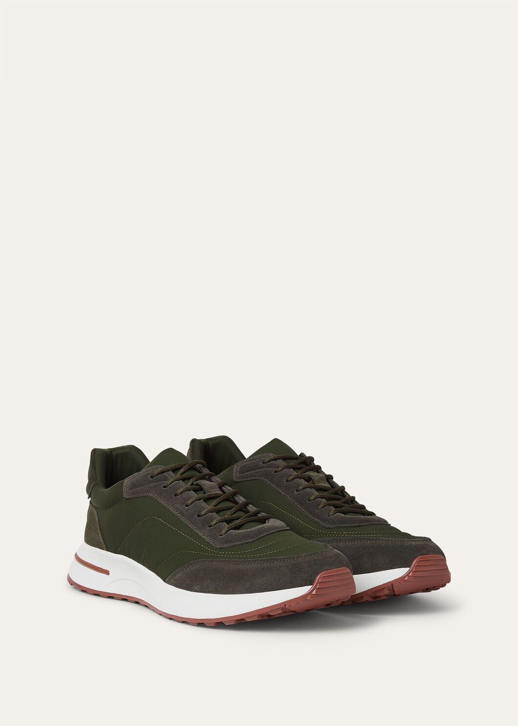 LoroPiana Week End Walk Sneaker Ireland Green