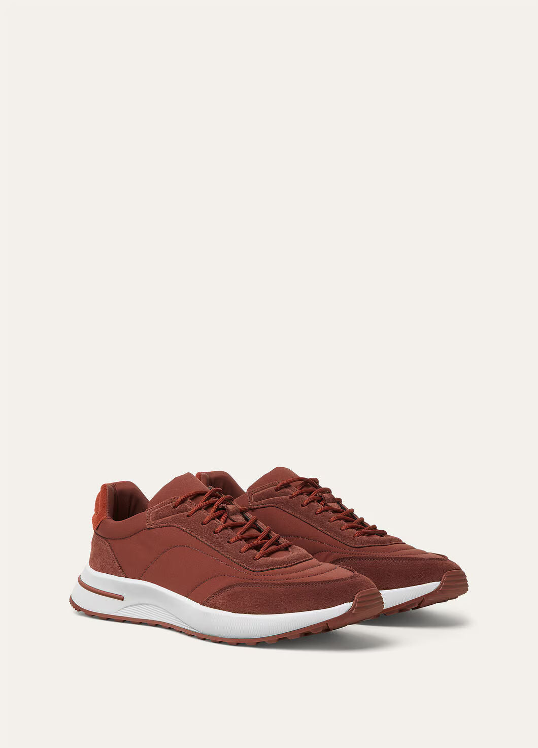 LoroPiana Week End Walk Sneaker Sanguine Pencil
