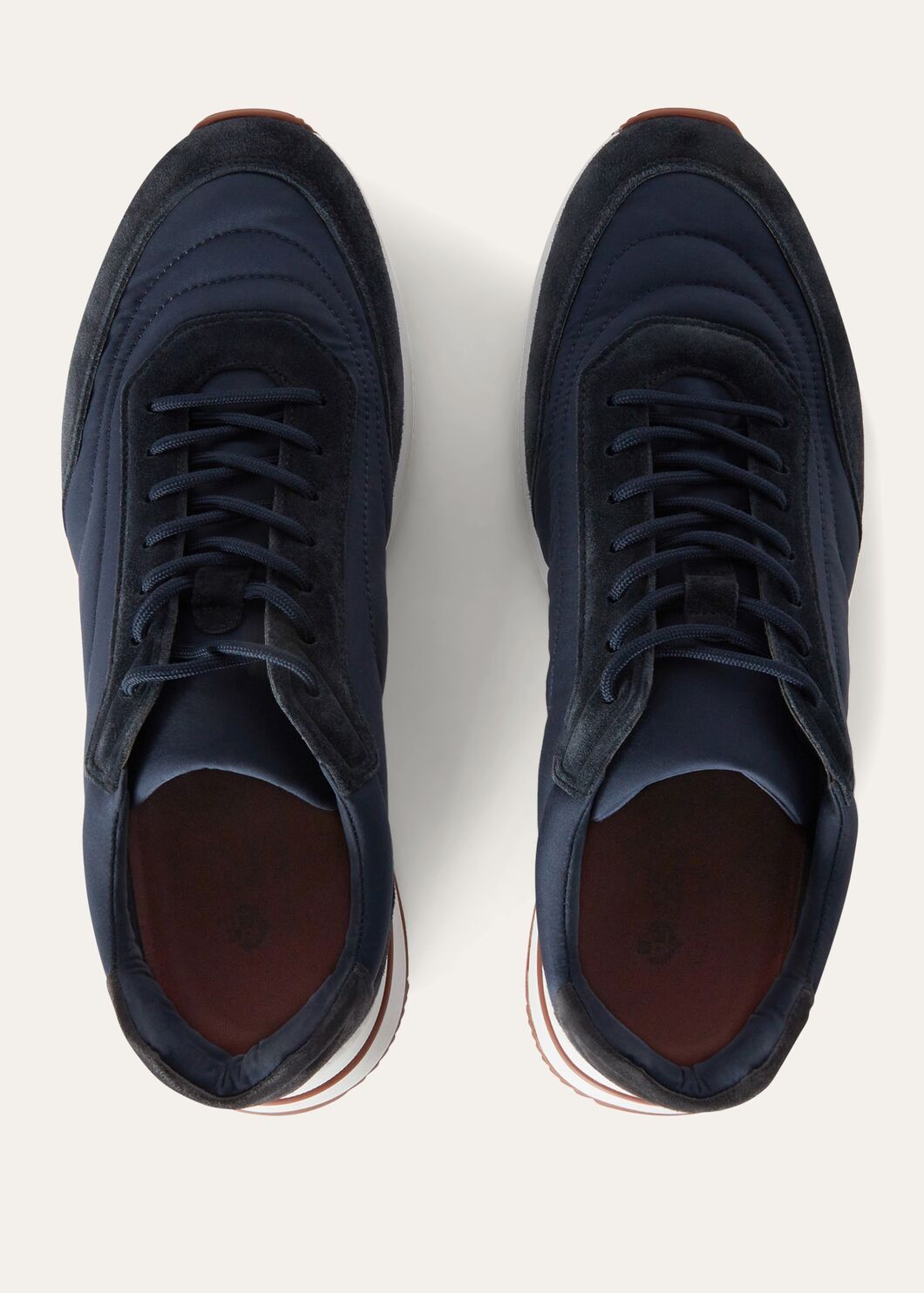 LoroPiana Week End Walk Sneaker Blue Navy