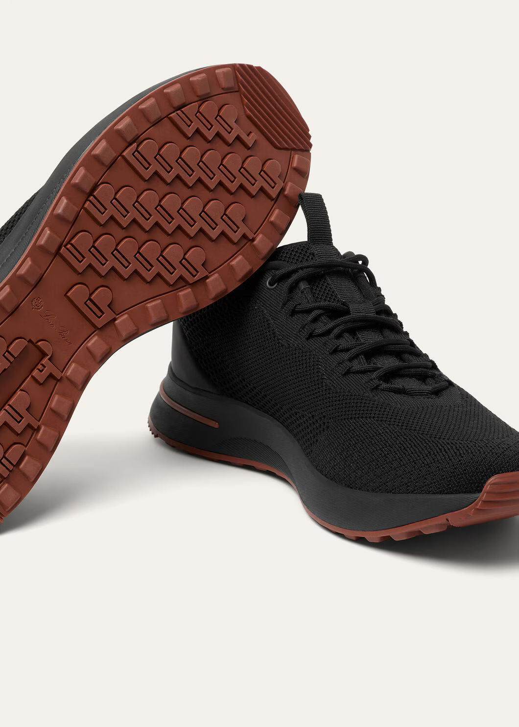 LoroPiana Week End Walk Sneaker Black