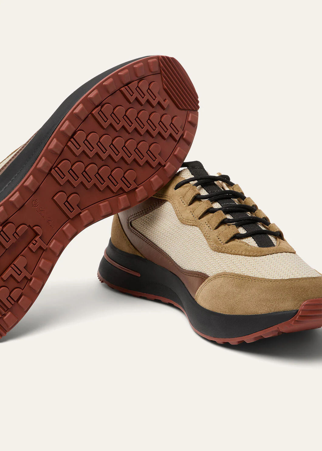 LoroPiana Week End Walk Sneaker Crest