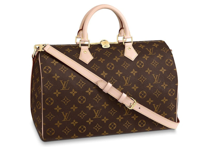 Louis Vuitton Speedy Bandouliere Monogram 35 Brown – Kicks Machine