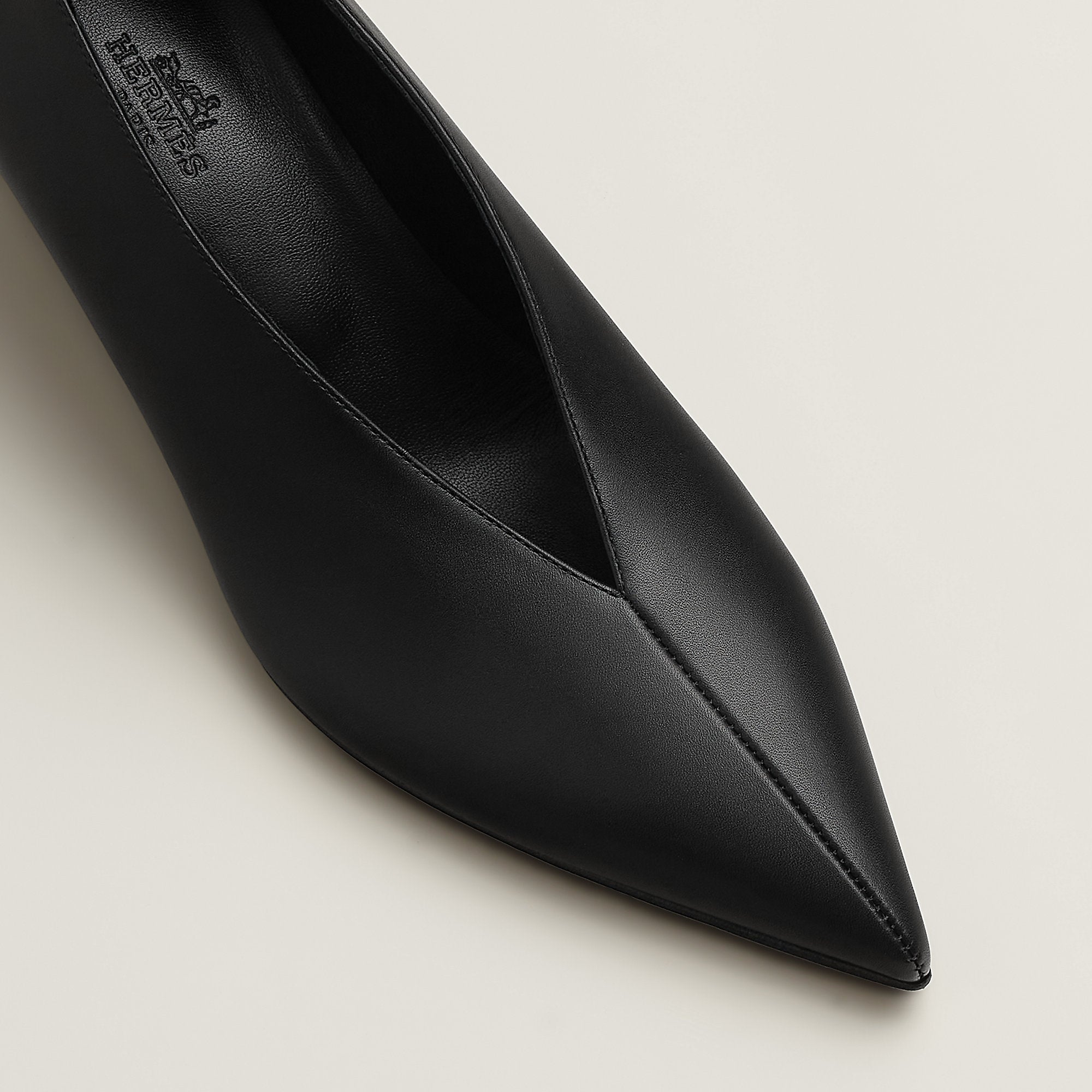 Hermes Louna 55 Pump Noir