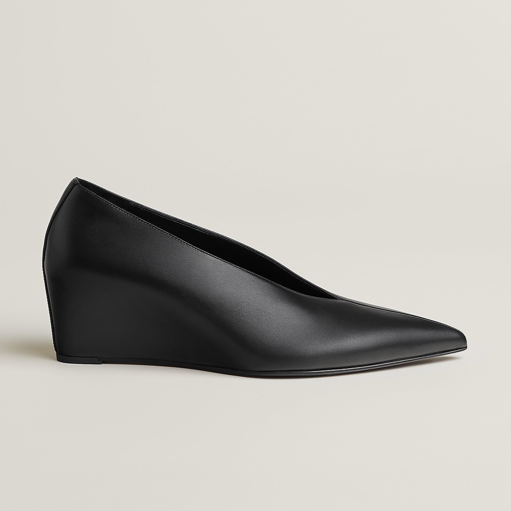 Hermes Louna 55 Pump Noir
