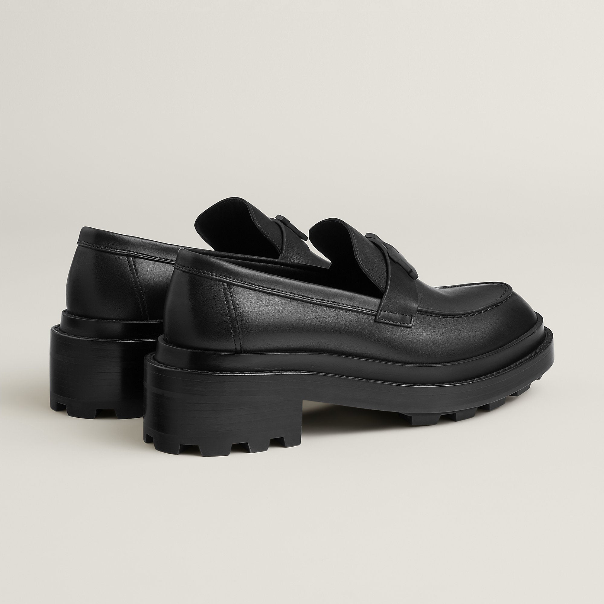 Hermes Louvre Loafer Noir