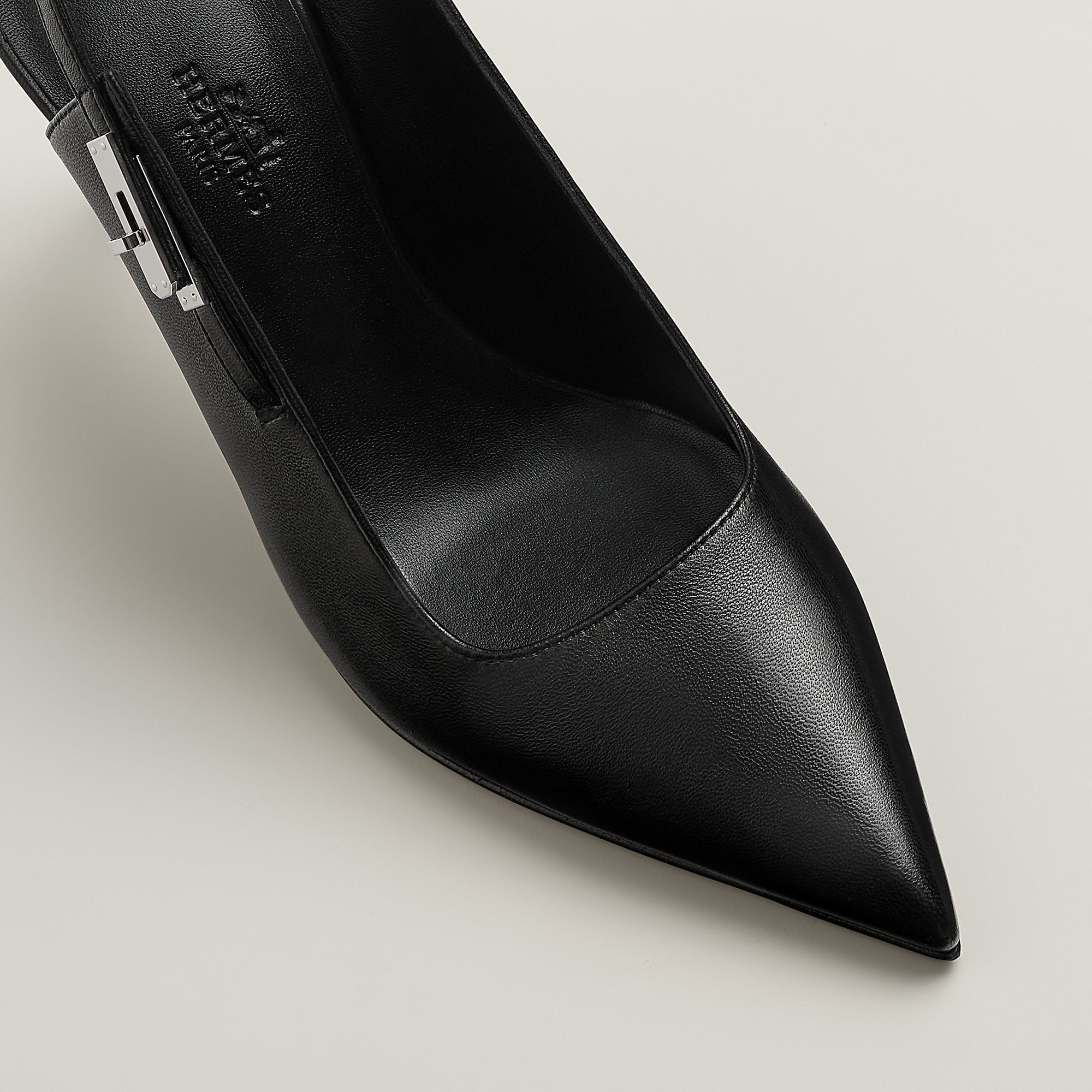 Hermes Lover 80 Pump Noir